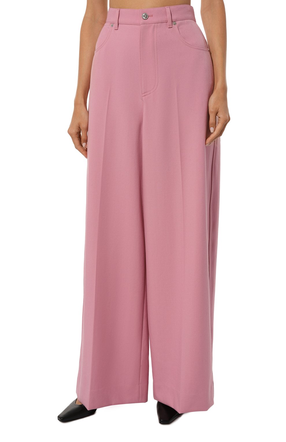 Шерстяные брюки GUCCI, арт. 771574/ZHW51, фото 3