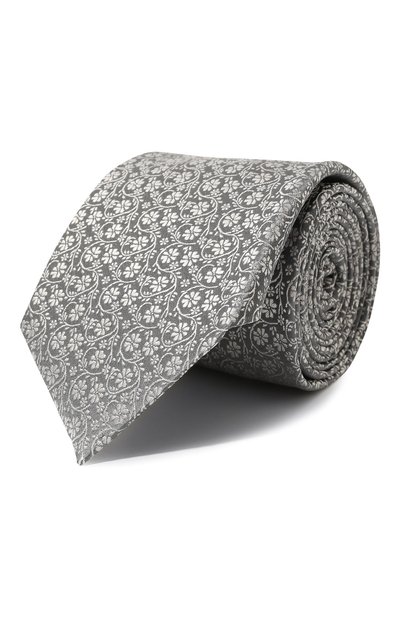 Мужской шелковый галстук CANALI, арт. 18/HJ03607