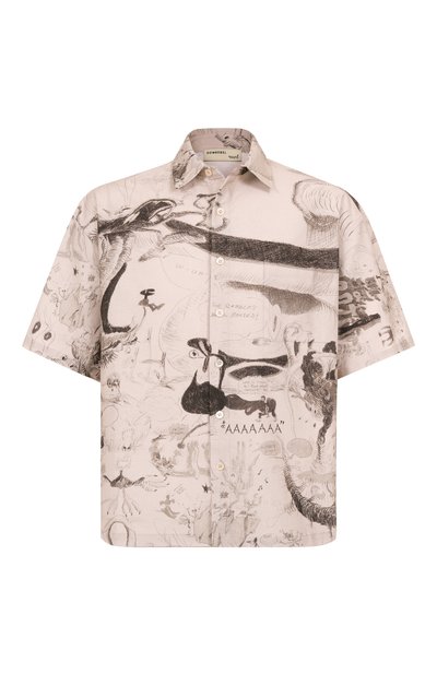 Мужская хлопковая сорочка DOMREBEL, арт. M MEGAL0 SHIRT