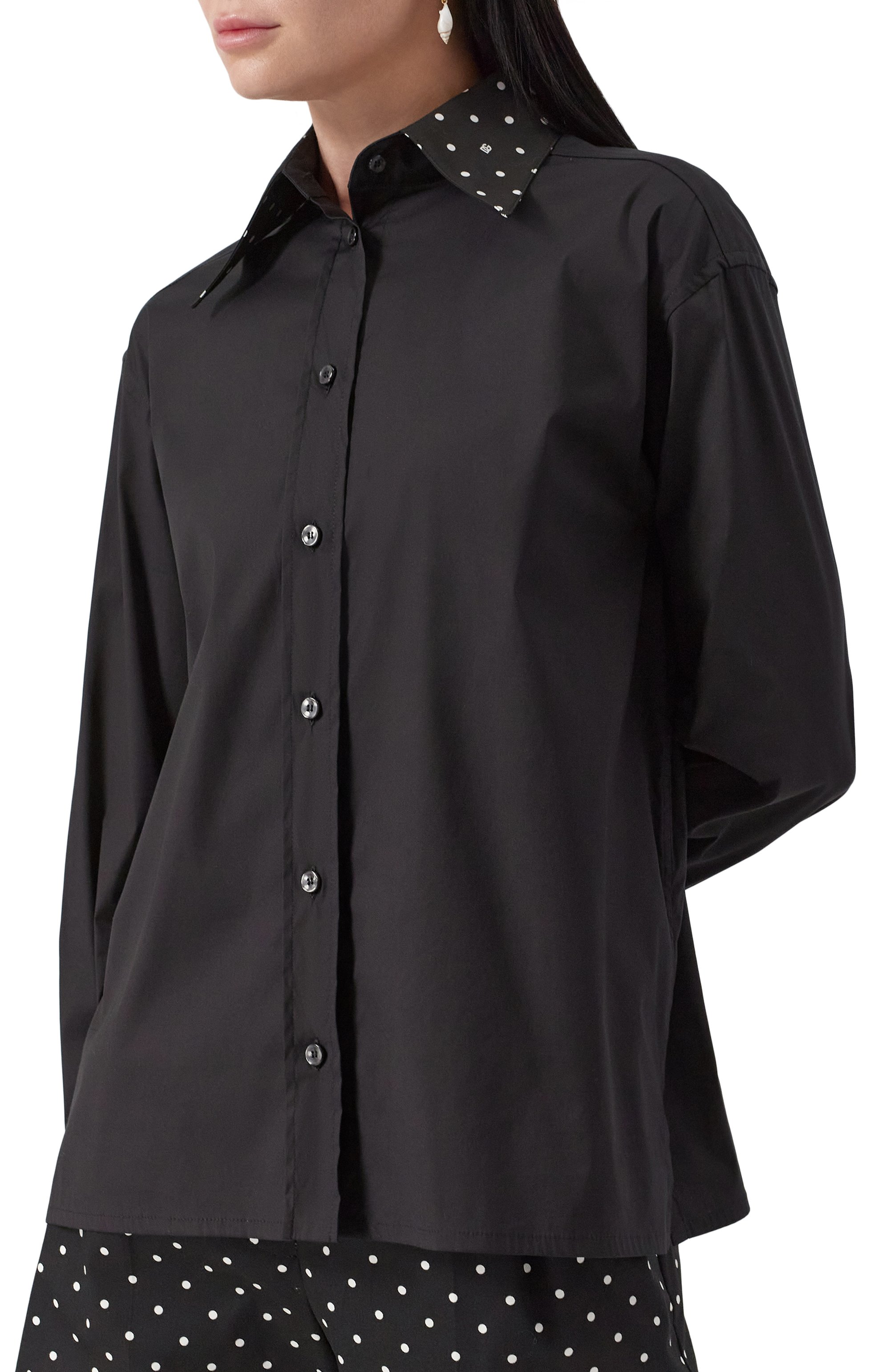 Хлопковая рубашка DOLCE & GABBANA, арт. F5S54T/GDCMN, фото 3