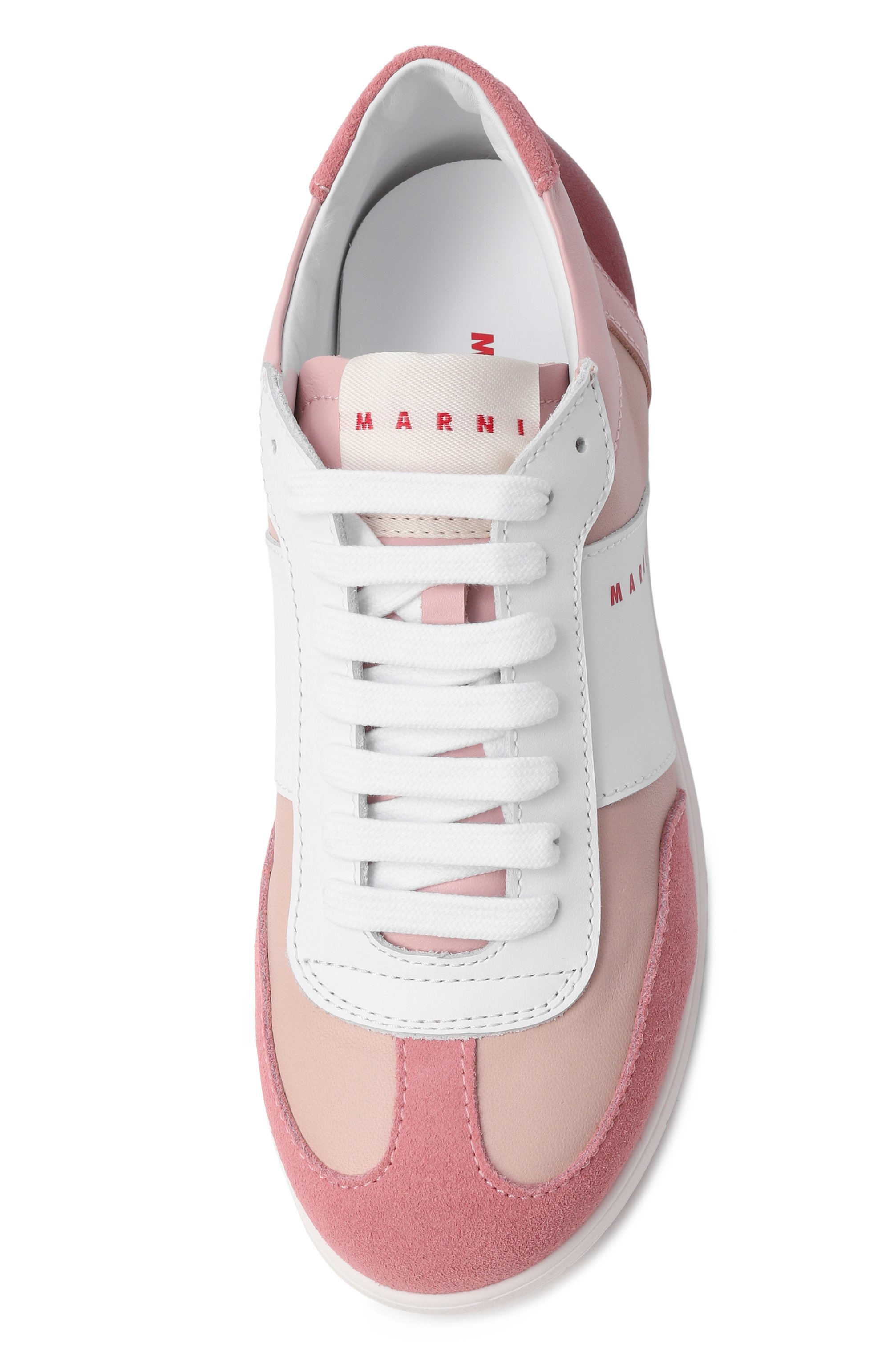 Кожаные кеды MARNI, арт. 82335/VAR3_001, фото 4