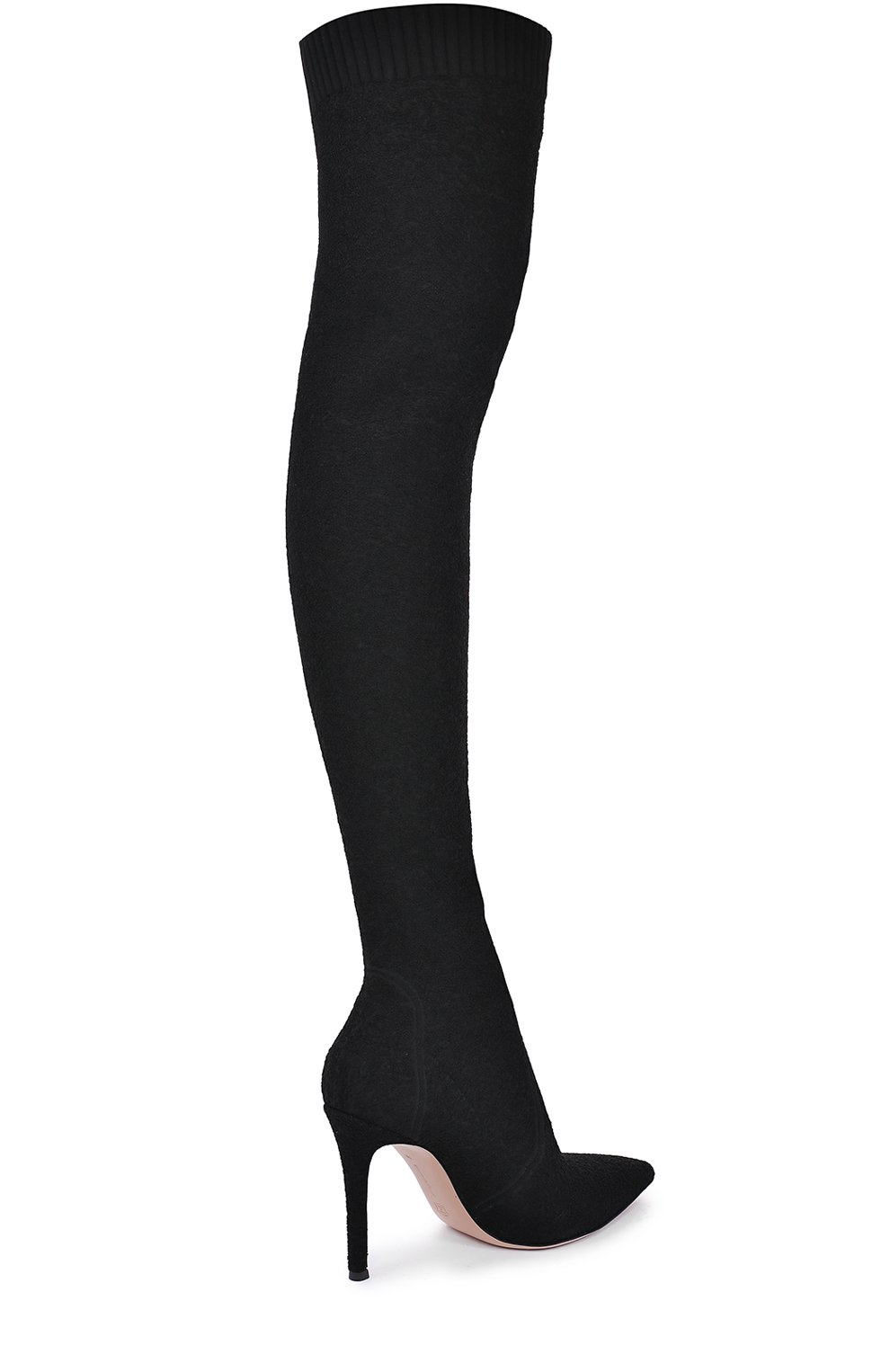 Текстильные ботфорты fiona на шпильке GIANVITO ROSSI, арт. G80718.15RIC.KIB, фото 5