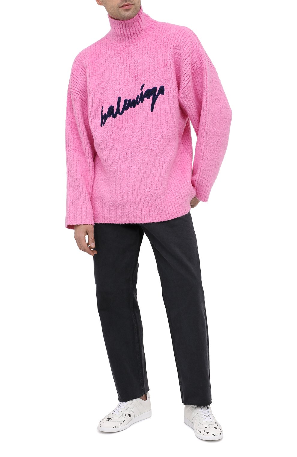 Кожаные кеды replica MAISON MARGIELA, арт. S57WS0354/P3169, фото 2