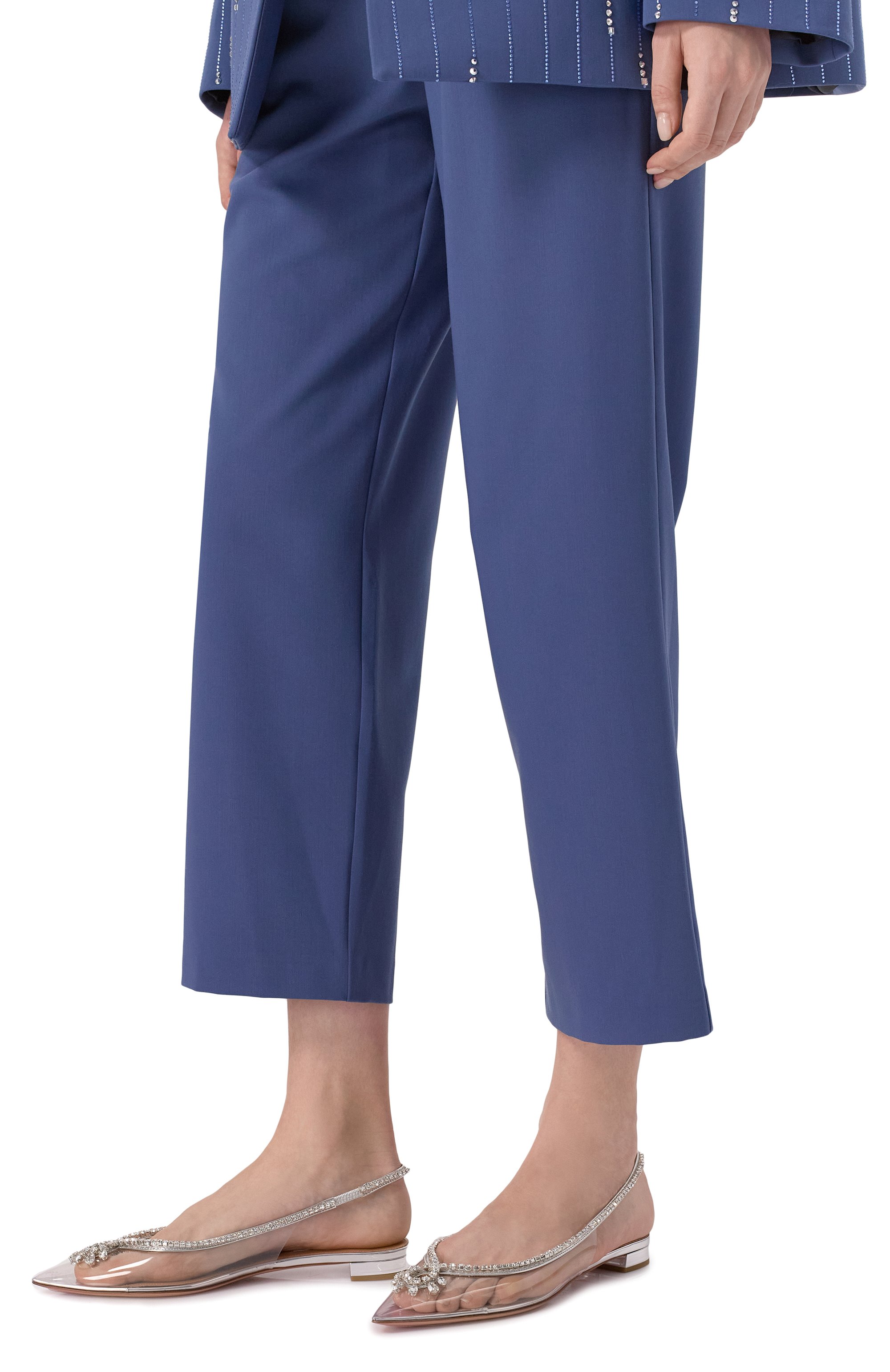 Балетки seduction crystal AQUAZZURA, арт. SCCFLAA0/SPP, фото 3