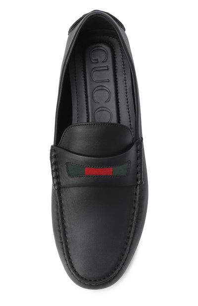 Кожаные мокасины havel GUCCI, арт. 854080/AAFU2, фото 5