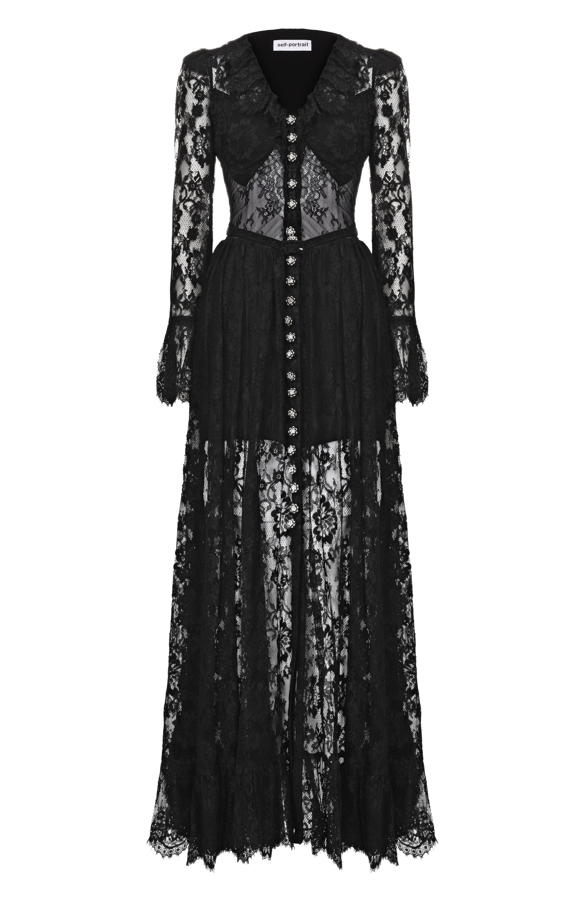 Платье SELF-PORTRAIT, арт. RS26188XAB, фото 1