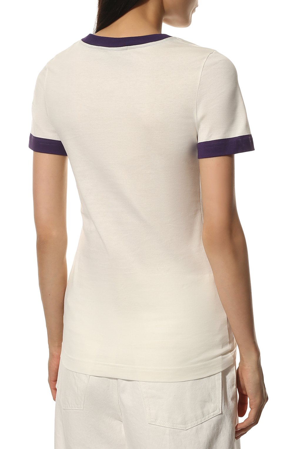 Хлопковая футболка DOLCE & GABBANA, арт. F8M68T/HI7VS, фото 4