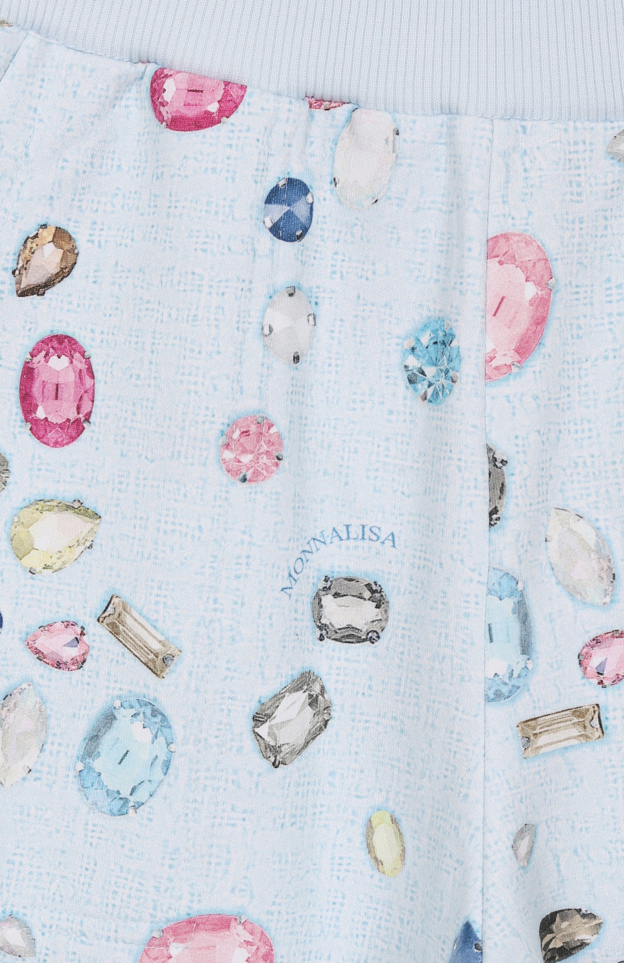 Хлопковые джоггеры MONNALISA, арт. 19F405, фото 3