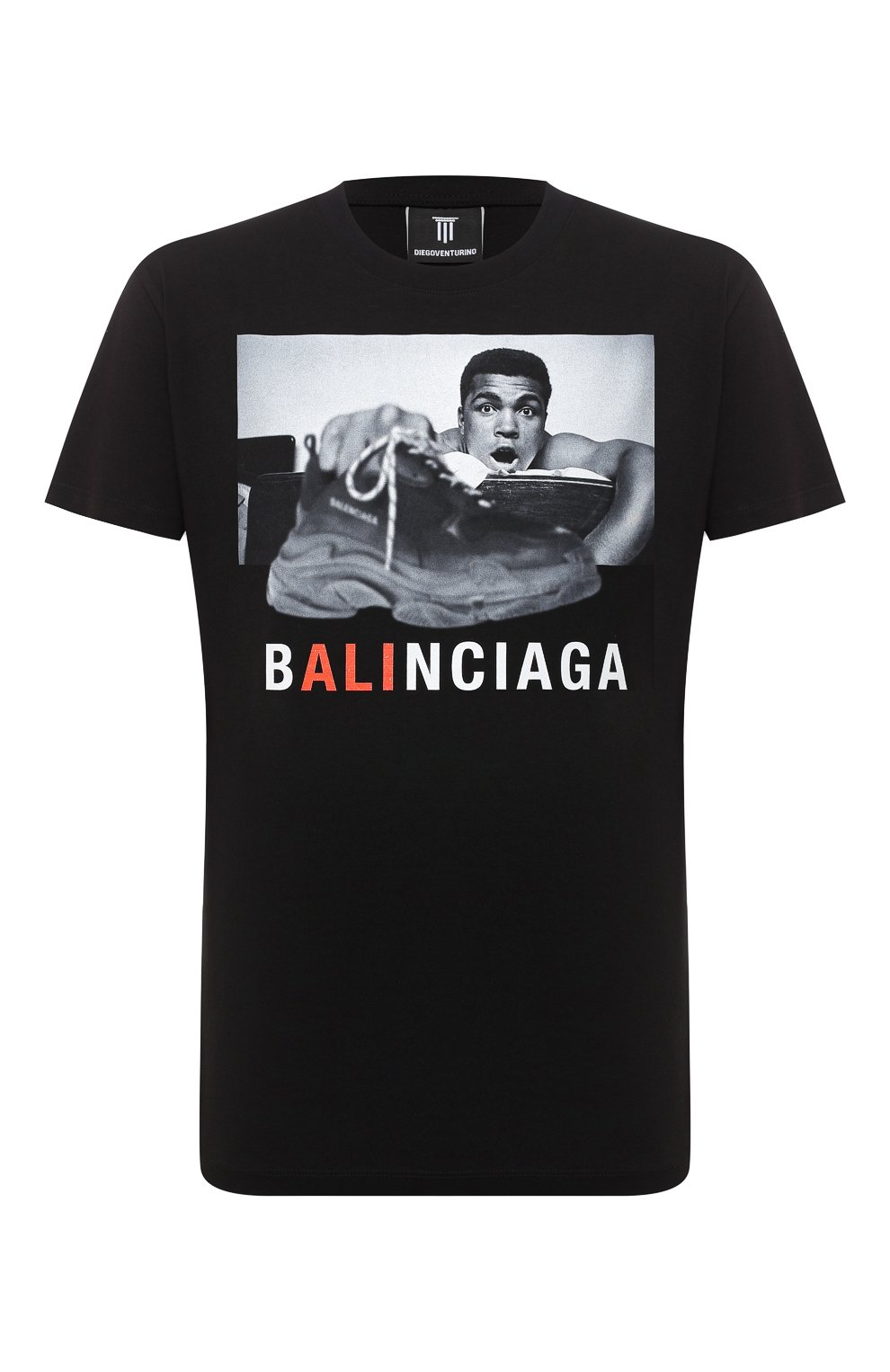 Хлопковая футболка DIEGO VENTURINO, арт. FW20-DV TSK MAC, фото 1