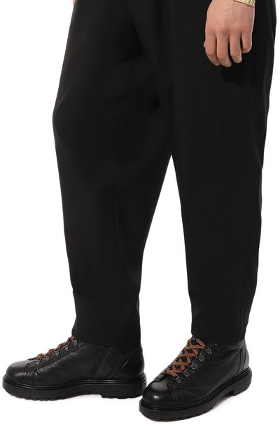 Кожаные ботинки SANTONI, арт. MGSG18190NERAMMMN01, фото 3