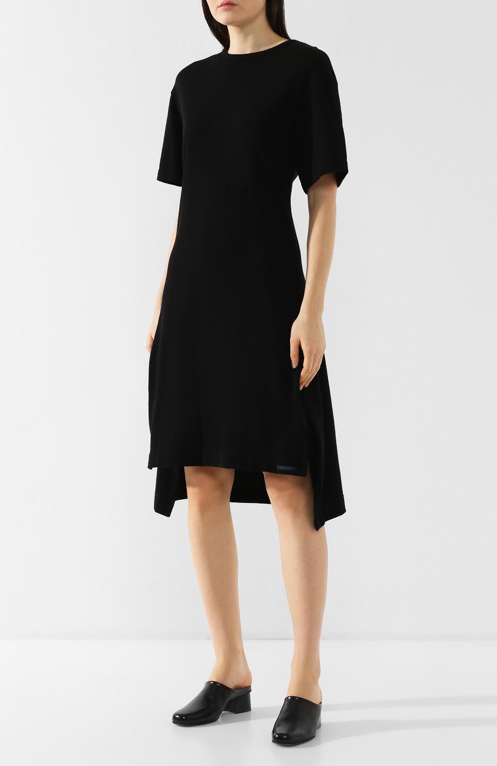 Хлопковое платье YOHJI YAMAMOTO, арт. FZ-D51-006, фото 3