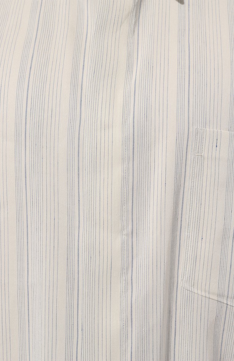 Рубашка изо льна и шелка ZEGNA, арт. UDX45A7/SCP7, фото 1