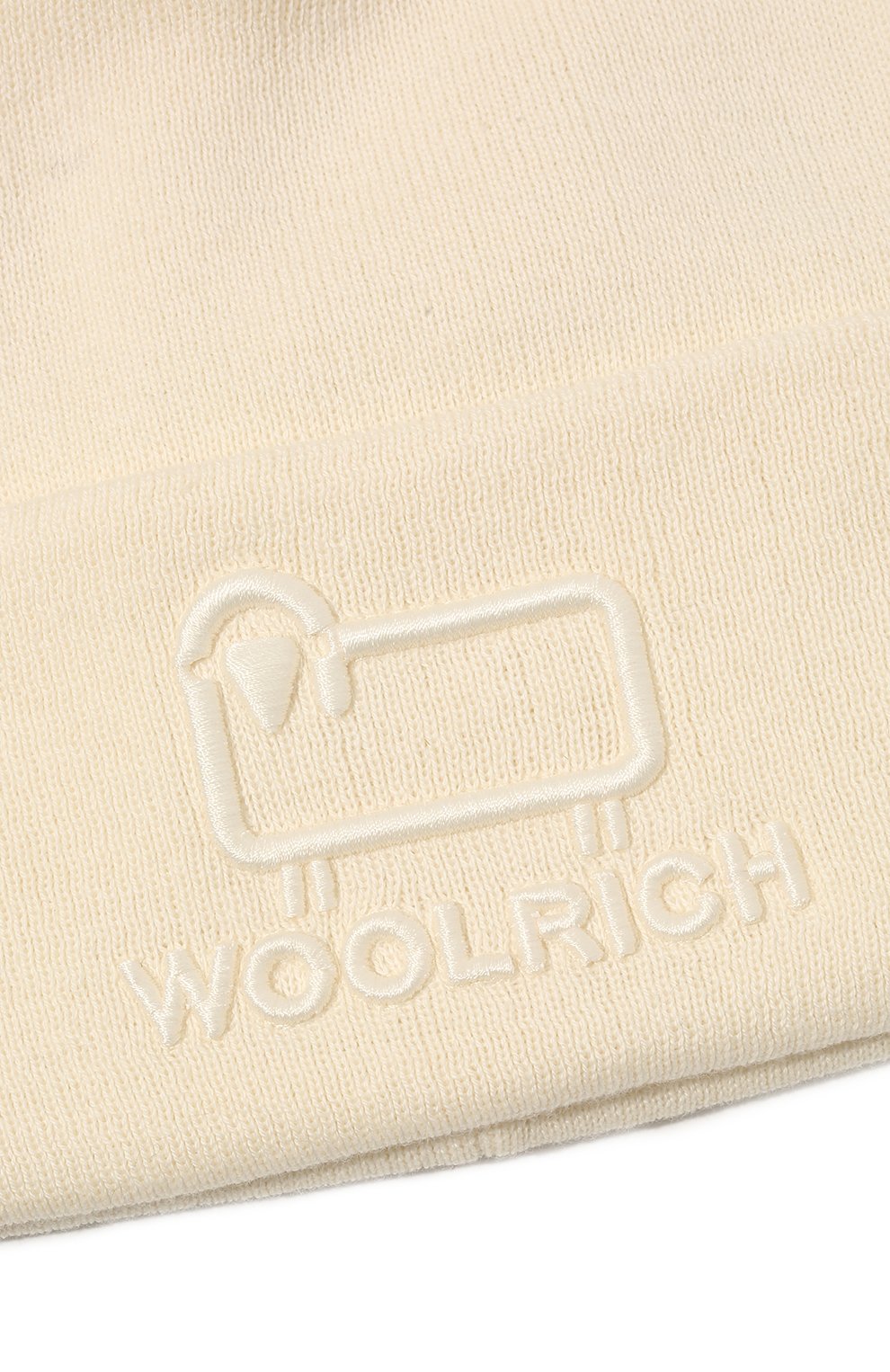 Шапка из хлопка и шерсти WOOLRICH, арт. CFW0AC0172MR/UF0588, фото 3