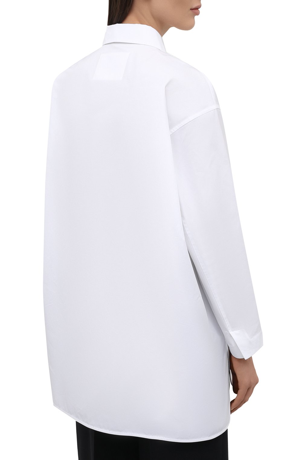 Хлопковая рубашка JIL SANDER, арт. JSWS606905-WS244200, фото 4