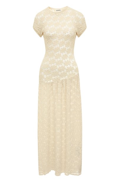 Хлопковое платье JIL SANDER, арт. JSPU717041-WU253208, фото 1