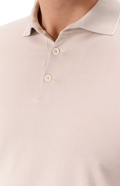 Хлопковое поло BRUNELLO CUCINELLI, арт. M29805205, фото 5