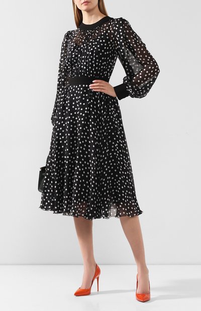Шелковое платье DOLCE & GABBANA, арт. F6H5WT/IS1BP, фото 2