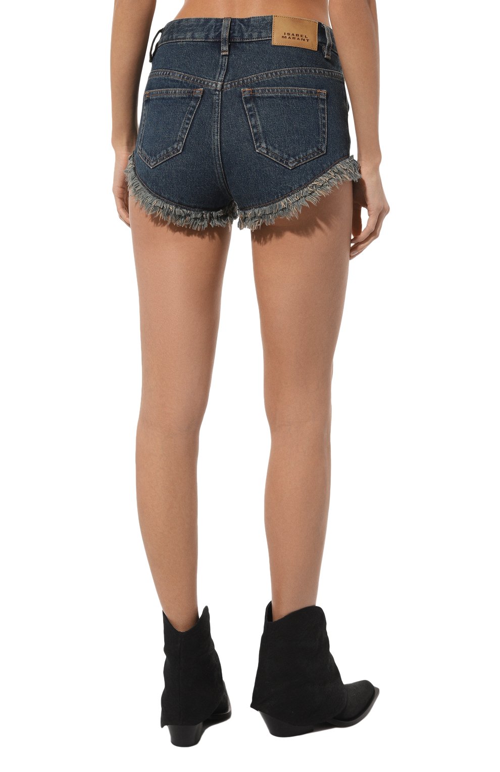 Джинсовые шорты ISABEL MARANT, арт. 24P/SH0033FB-B1H04I, фото 4