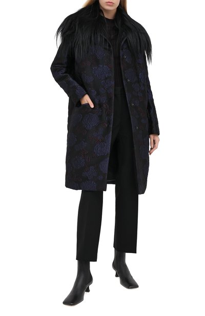 Пальто TEGIN синего цвета по цене 160000 руб., арт. FC2106, фото 3 Пальто TEGIN, арт. FC2106, фото 3