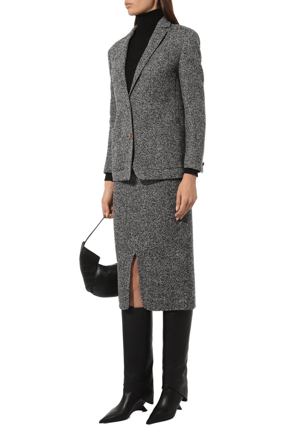 Кожаные сапоги VIC MATIE, арт. 1D7916D_D34C060101, фото 2