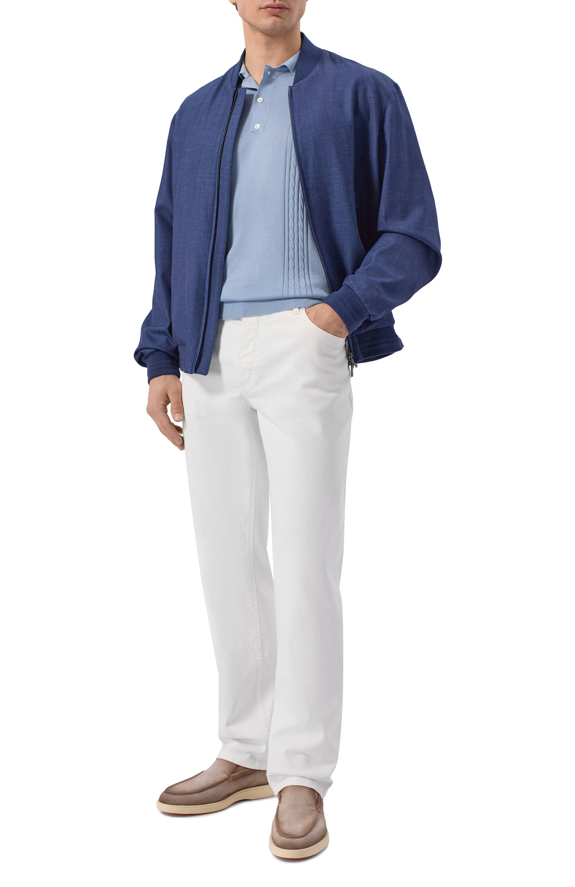 Шелковое поло KITON, арт. UMK0852, фото 2