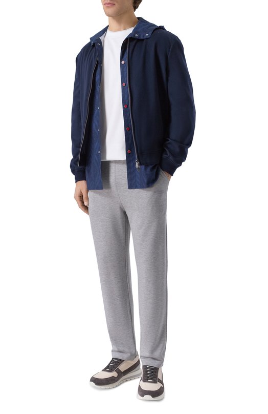 Брюки из вискозы KNT UMM069202 Серый  UMM069202 Фото 2