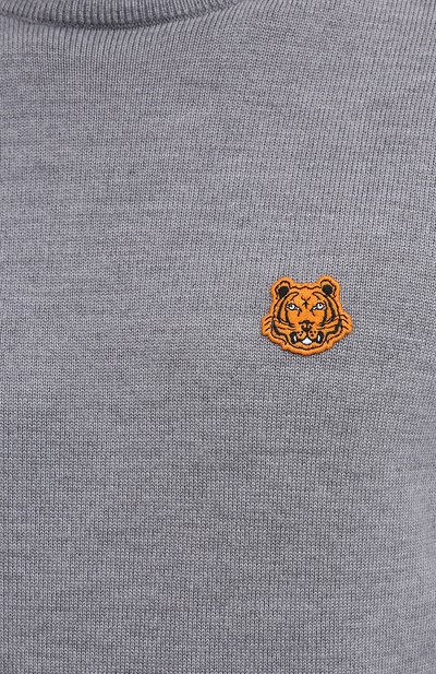 Шерстяной свитер KENZO, арт. FA65PU5383TA, фото 5