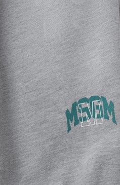 Детские хлопковые джоггеры MSGM KIDS серого цвета, арт. S5MSJBFP152 | Фото 3 (Материал сплава: Проставлено; Нос: Не проставлено; Мальчики Кросс-КТ: Джоггеры-одежда; Материал внешний: Хлопок; Ростовка одежда: 6 лет | 116 см, 12 лет | 152 см, 16 лет | 164 см, 8 лет | 128 см, 10 - 11 лет | 140 - 146см)