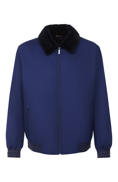 Мужской бомбер с меховой подкладкой ZILLI, арт. MAU-HIKE0-30206/2003