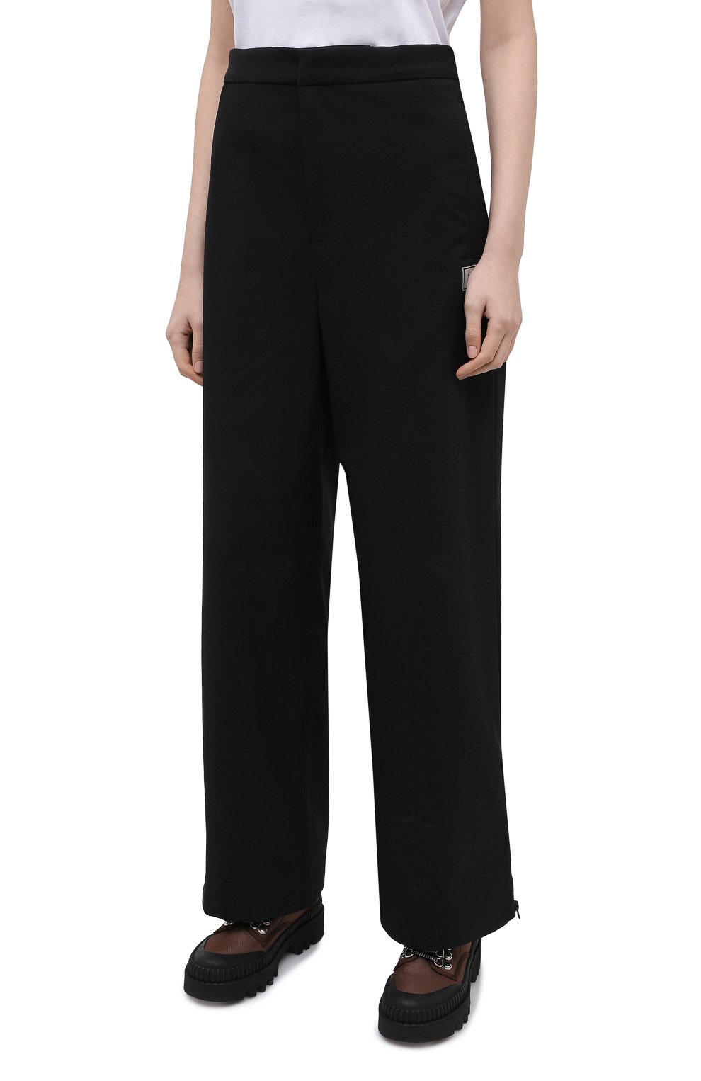 Брюки ACNE STUDIOS черного цвета по цене 35300 руб., арт. CK0028/W, фото 3 Брюки ACNE STUDIOS, арт. CK0028/W, фото 3