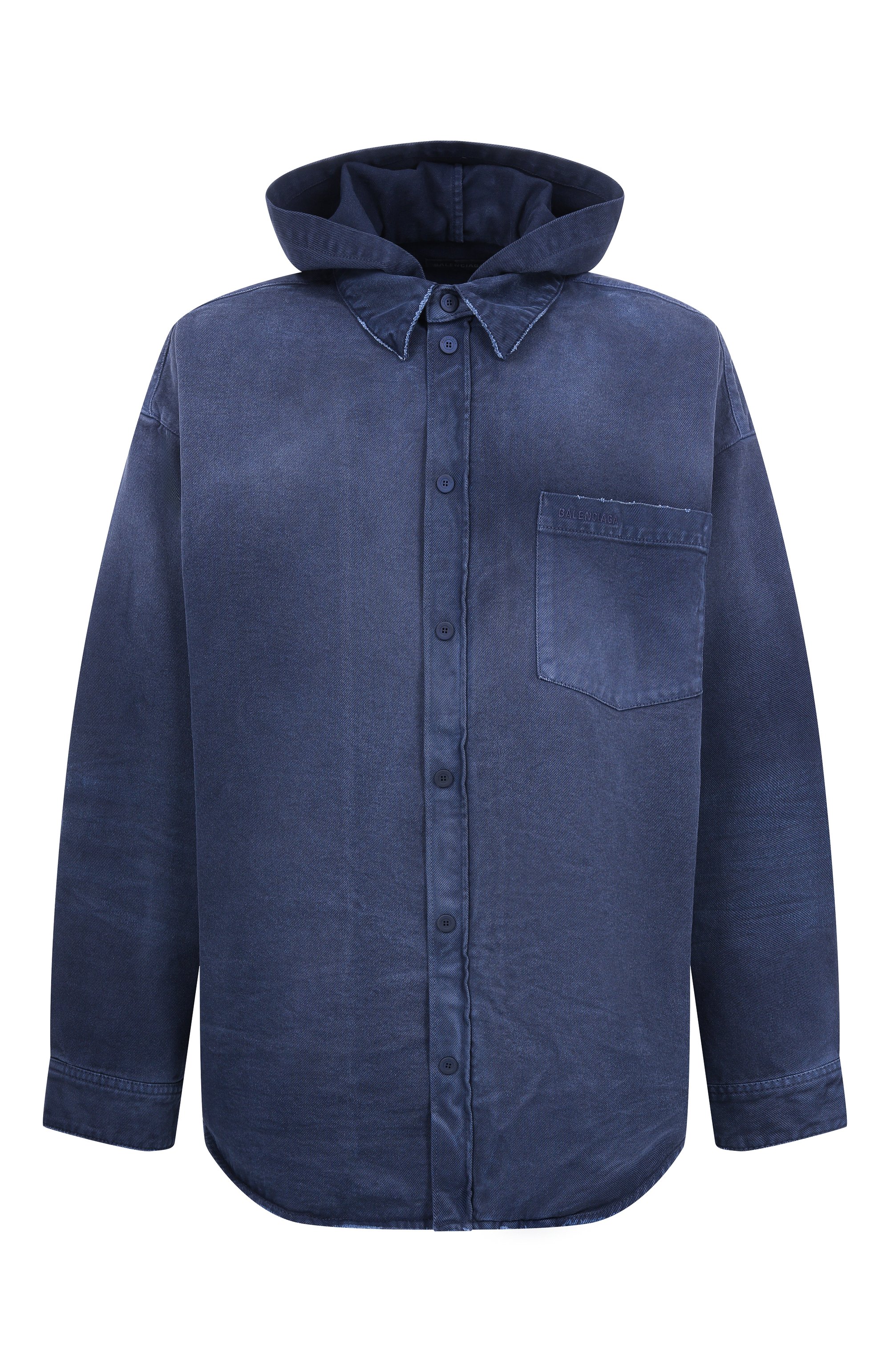 Джинсовая куртка-рубашка BALENCIAGA, арт. 857178/TTW64, фото 1