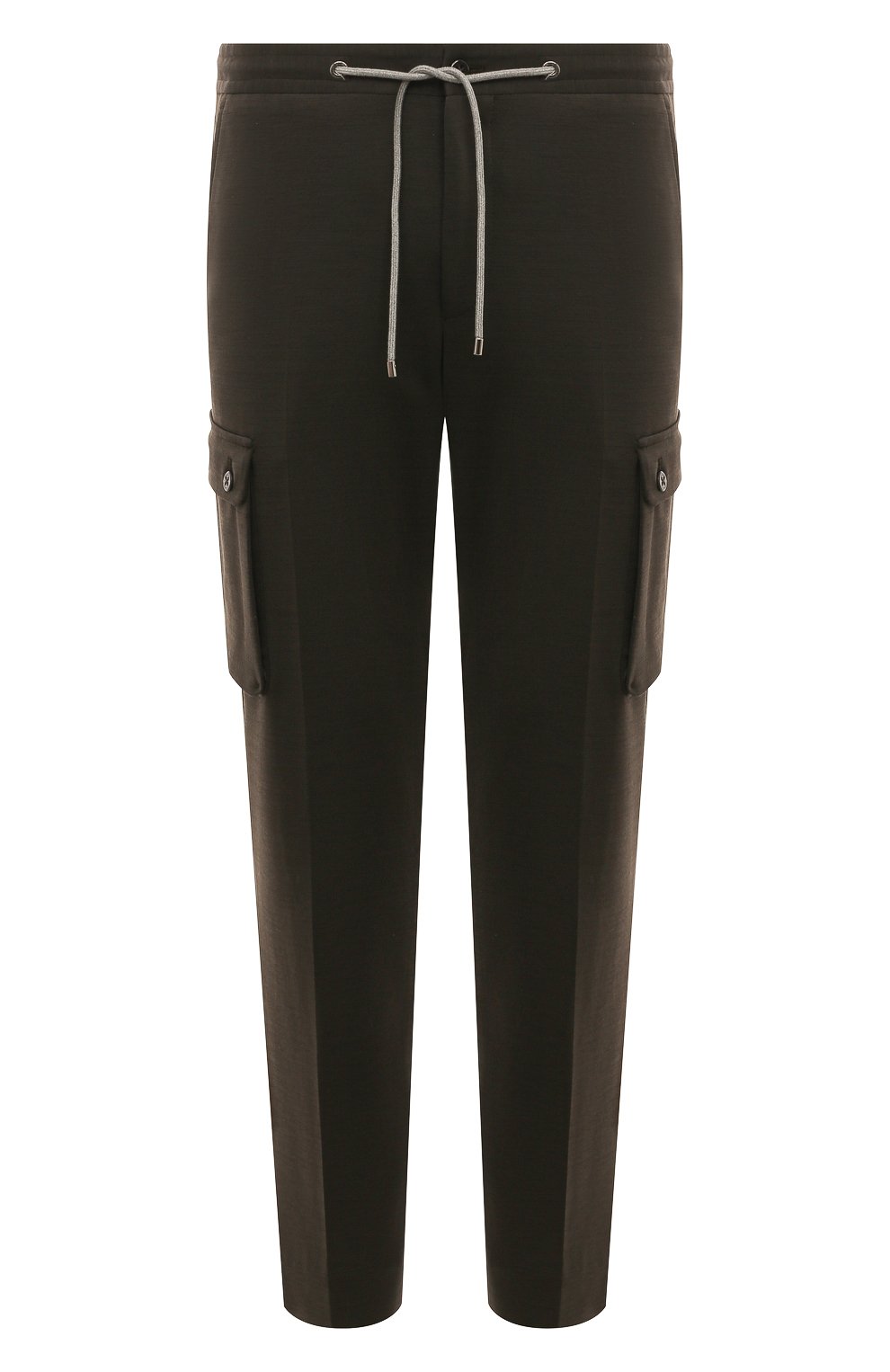 Брюки-карго из шерсти и хлопка CORNELIANI, арт. 934L14-9318800, фото 1