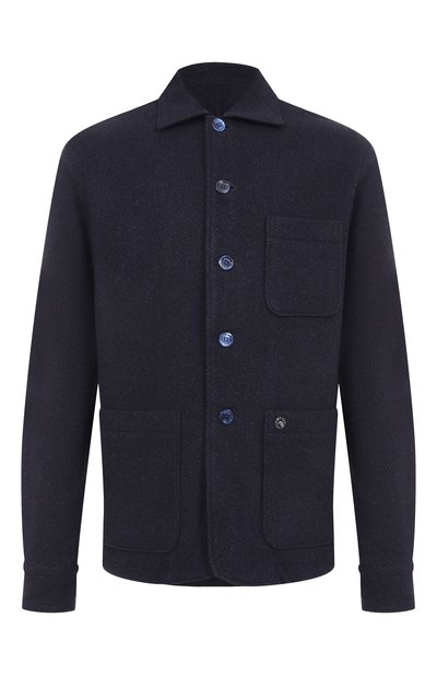 Мужская куртка-рубашка из шерсти и кашемира STEFANO RICCI, арт. SP007986/WC005R