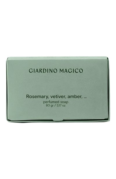 Женского парфюмированное м ыло rosemary, vetiver, amber, … (80g) GIARDINO MAGICO, арт. 4640200325976