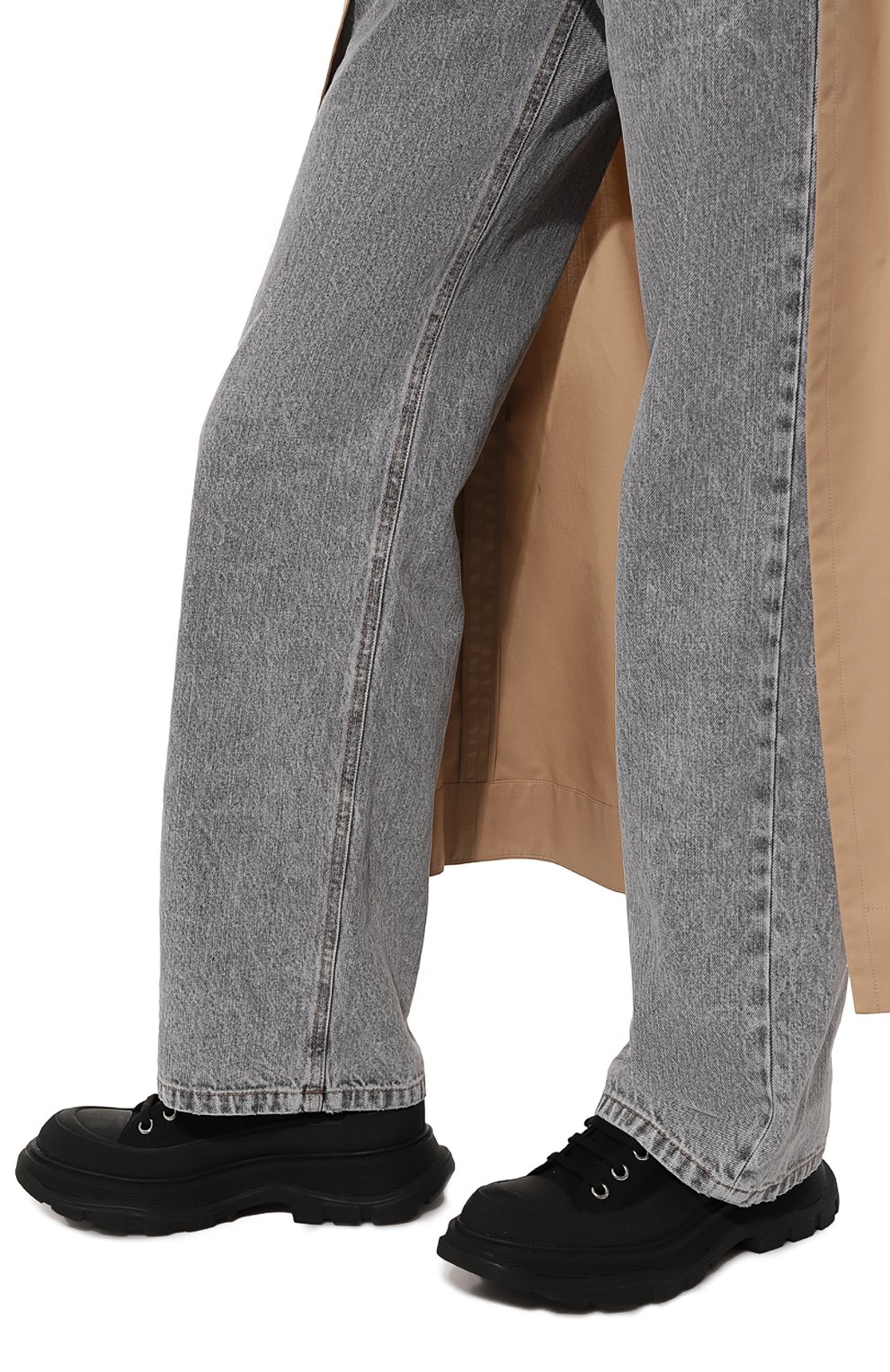 Текстильные ботинки tread slick ALEXANDER MCQUEEN, арт. 697080/W4MV2/1000, фото 3