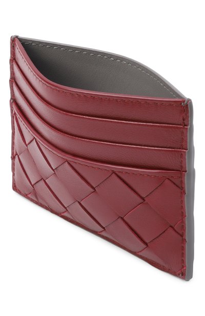 Кожаный футляр для кредитных карт BOTTEGA VENETA разноцветного цвета по цене 49950 руб., арт. 796324/V1G14, фото 3 Кожаный футляр для кредитных карт BOTTEGA VENETA, арт. 796324/V1G14, фото 3
