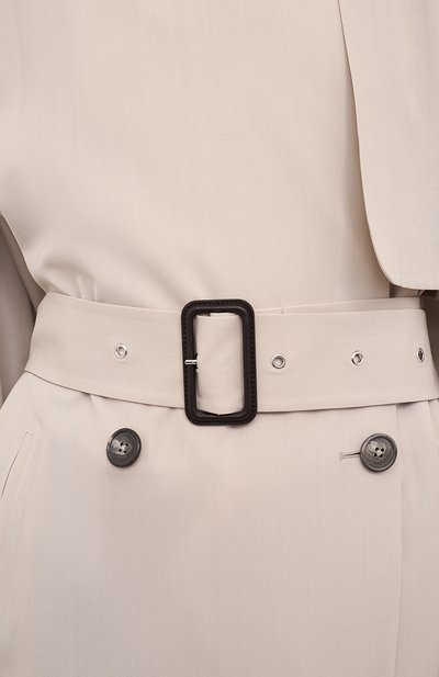 Трен ч из вискозы и шерсти THE ROW, арт. 5428W1973, фото 5