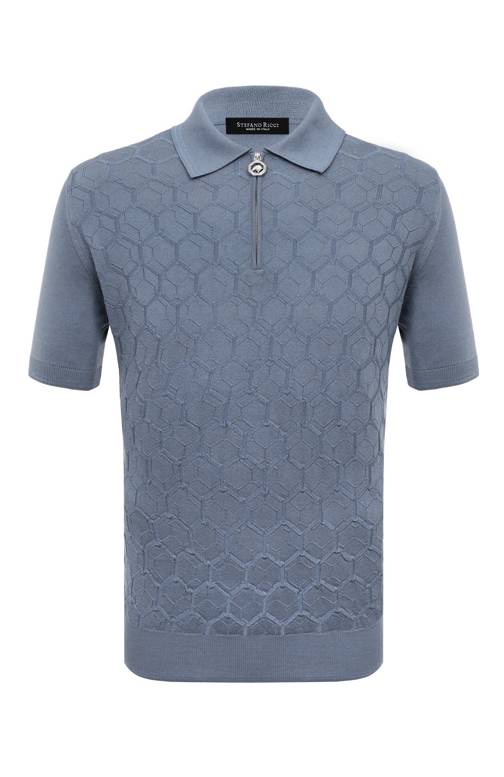Поло из хлопка и шелка STEFANO RICCI, арт. K818068P31/F24173, фото 1