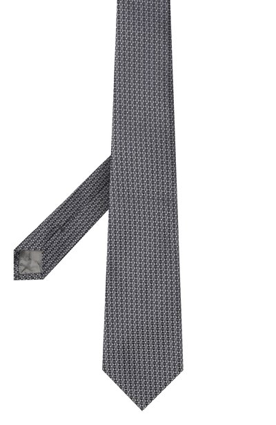 Шелковый галстук EMPORIO ARMANI темно-синего цвета по цене 15300 руб., арт. EM001346/TE13715, фото 3 Шелковый галстук EMPORIO ARMANI, арт. EM001346/TE13715, фото 3