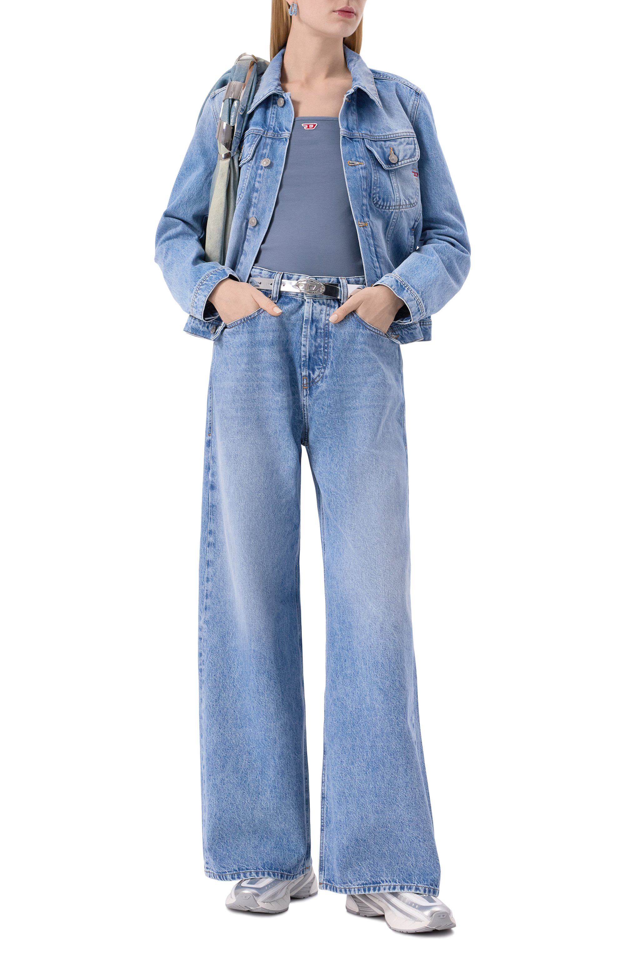 Хлопковый топ DIESEL, арт. A05107/0EJAI, фото 2