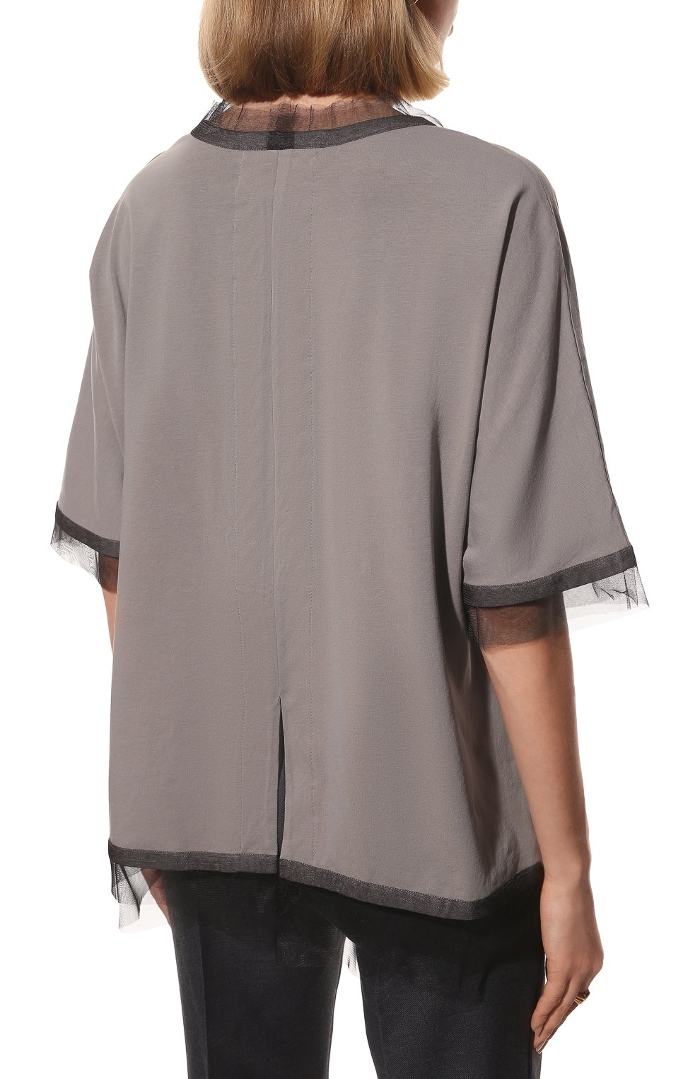 Футболка MIDGARD PARIS серого цвета по цене 18200 руб., арт. ЕЕ10403, фото 4 Футболка MIDGARD PARIS, арт. ЕЕ10403, фото 4