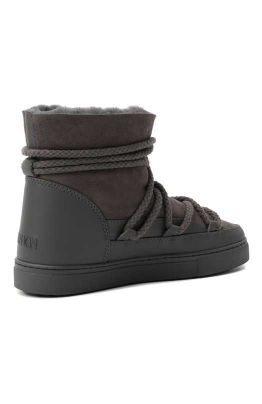 Замшевые полусапоги Classic INUIKII 1001.003.0122 Серый  1001.003.0122 Фото 5