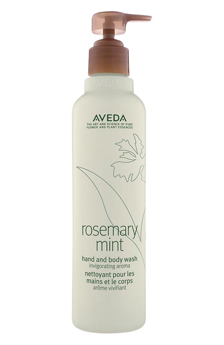 Гель для душа и рук с розмарином и м�ятой rosemary mint (250ml) AVEDA бесцветного цвета, арт. A1XG-01 | Фото 1 (Региональные ограничения белый список (Axapta Mercury): Не проставлено; Нос: Не проставлено; Тип продукта: Гели; Назначение: Для тела)