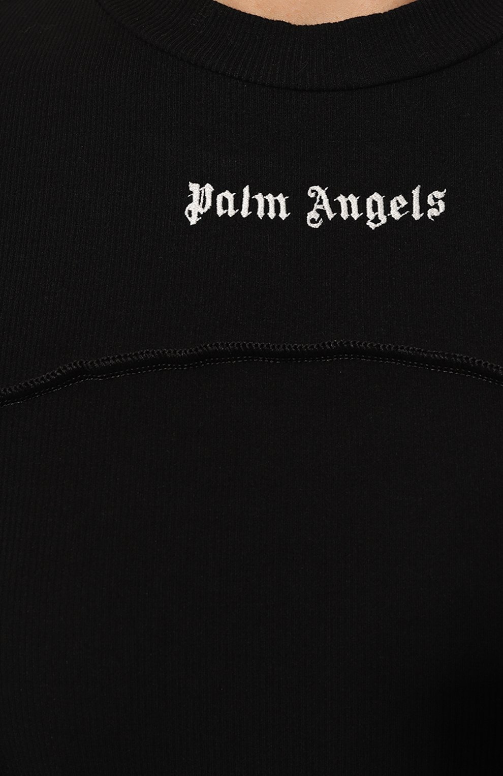 Хлопковое платье PALM ANGELS, арт. PWDH002F23FAB0021003, фото 5