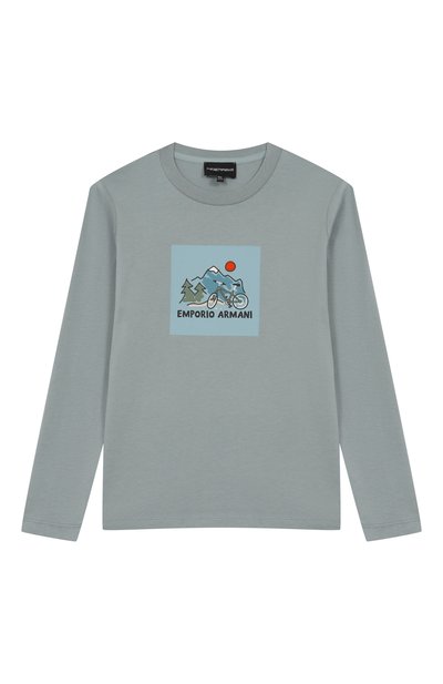 Х�лопковый лонгслив EMPORIO ARMANI, арт. EB000728/AF16162