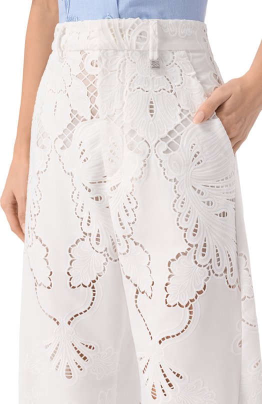 Брюки Giuseppe di Morabito 06PSPA159S 16313 Белый  06PSPA159S 16313 Фото 5