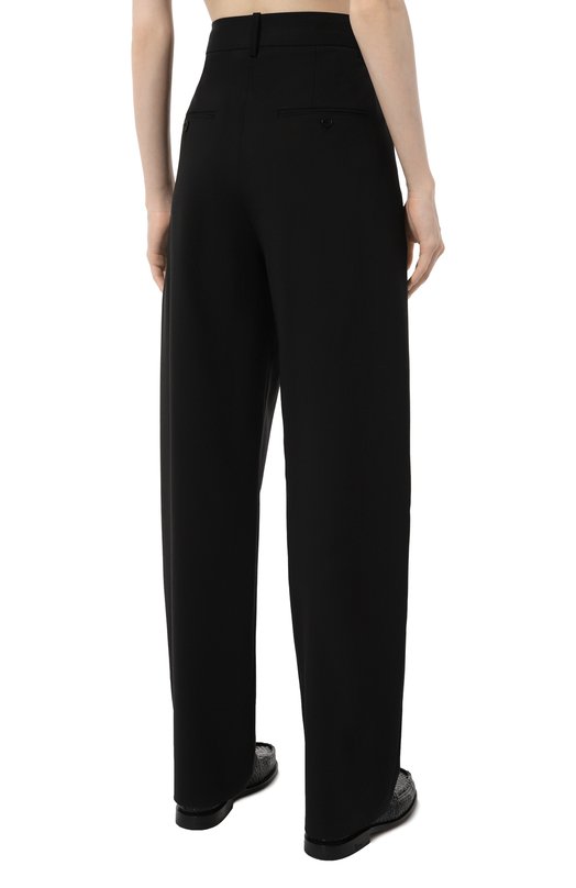 Шерстяные брюки Isabel Marant PA0/032FC-B1F01I Чёрный  PA0/032FC-B1F01I Фото 4