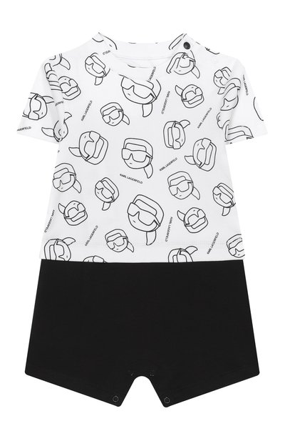 Хлопковый песочник KARL LAGERFELD KIDS, арт. Z31051