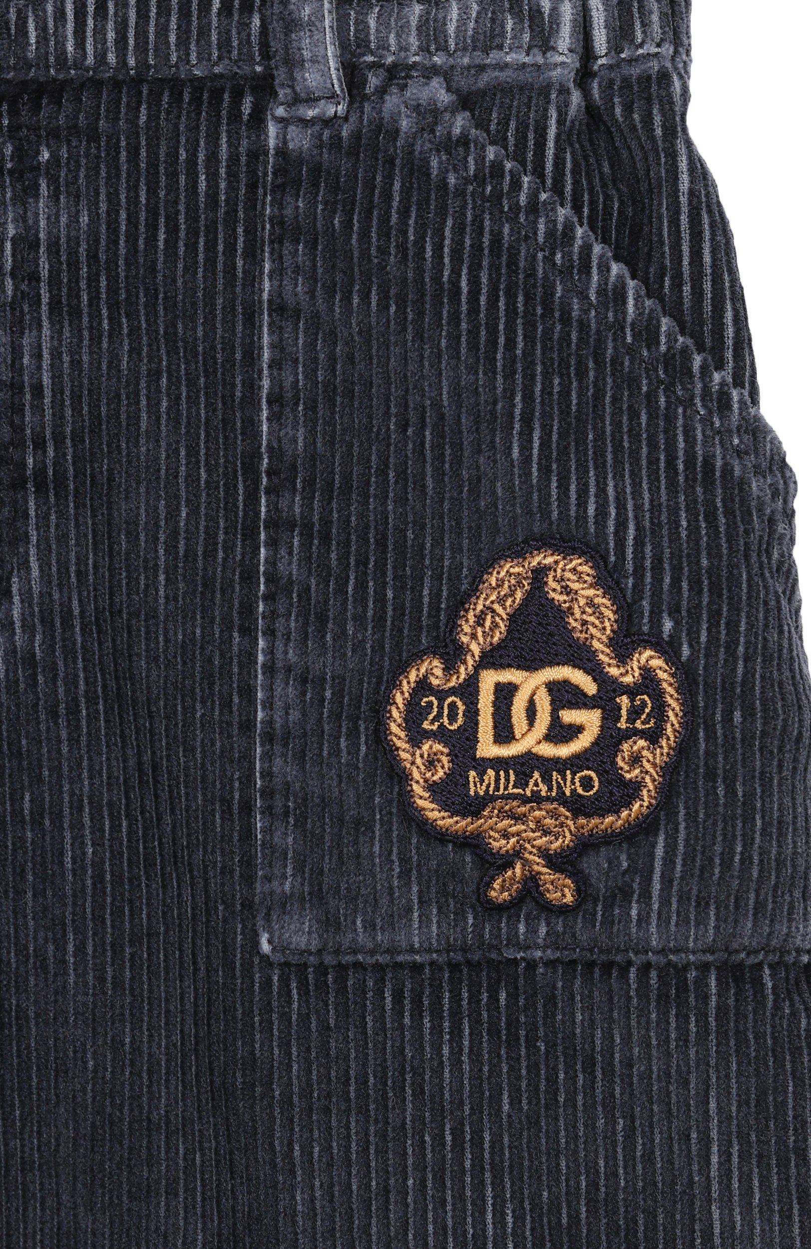 Вельветовые брюки DOLCE & GABBANA, арт. L15P48/LY115, фото 3