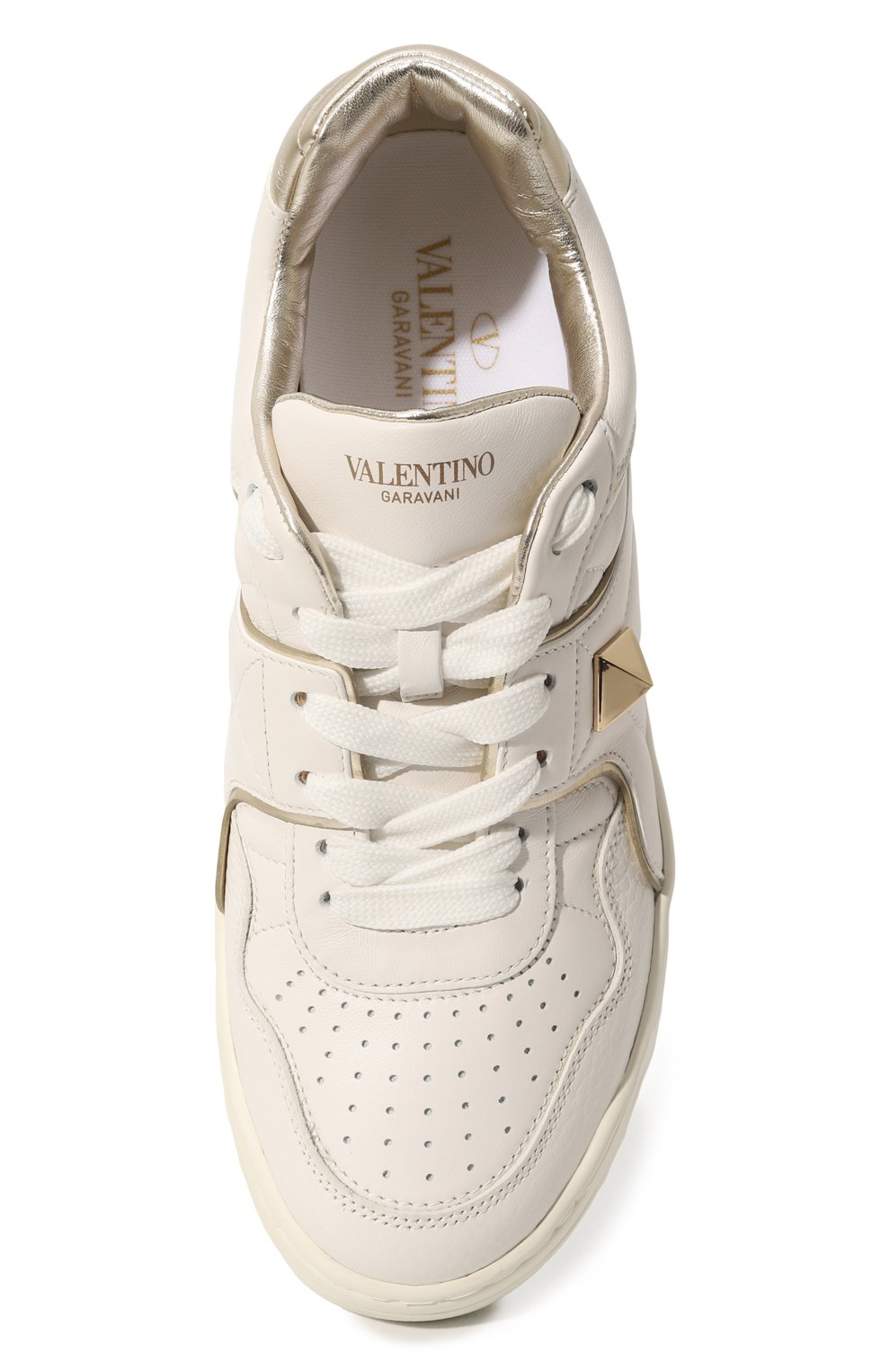 Кожаные кеды one stud VALENTINO, арт. ZW2S0CS4/RUS, фото 6